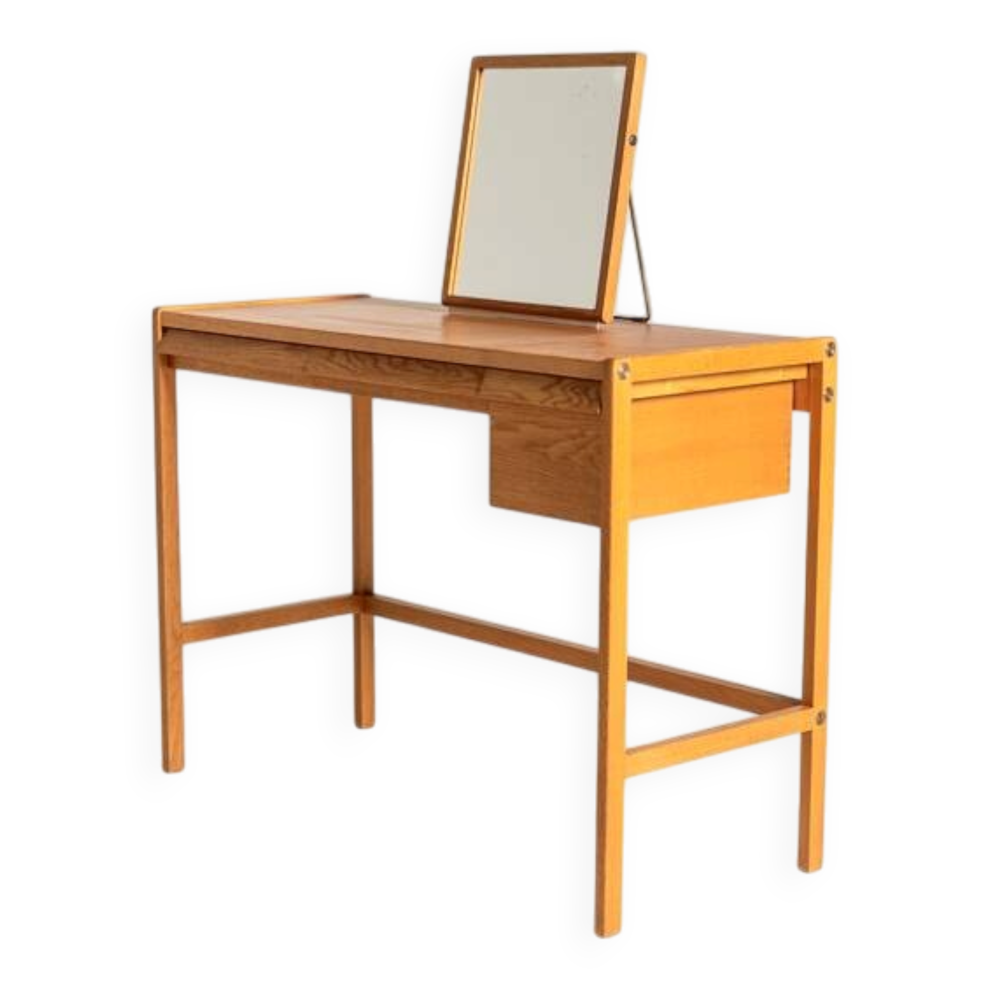 Scandinavian oak dressing desk, 1960s