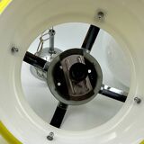 Space age 70s ufo lamp - iconic pendant light in the style of 'omega' by vico magistretti