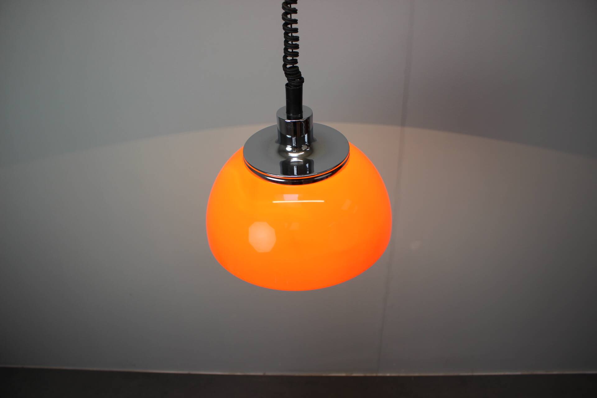 Suspended light Faro by Harvey Guzzini for Meblo, 1970s