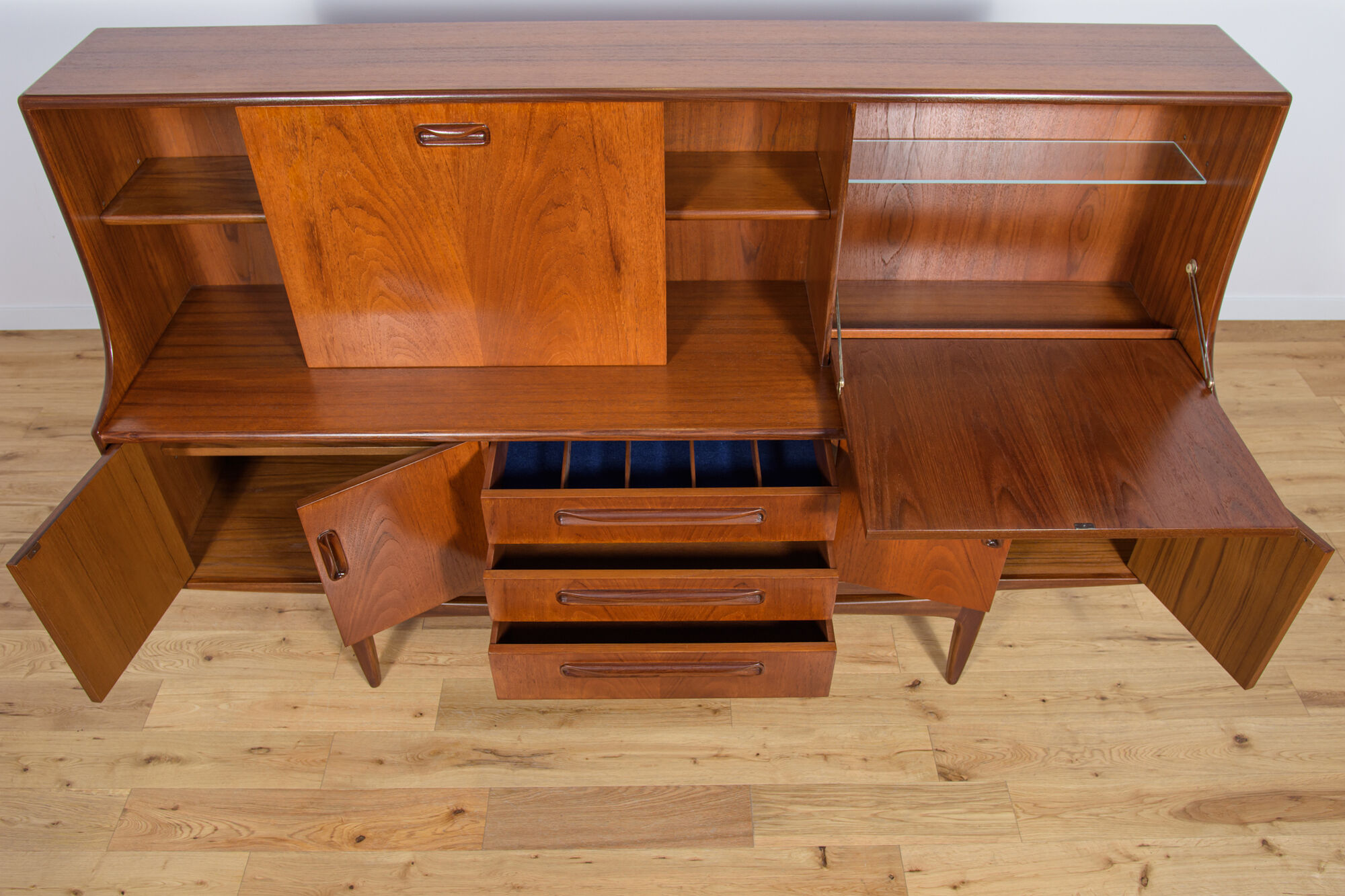Mid-Century Teak Model Fresco Sideboard by Victor Wilkins for G-Plan , 1960s