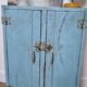 Workshop furniture small old cabinet