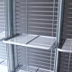 Industrial art deco vintage shelf, 40s