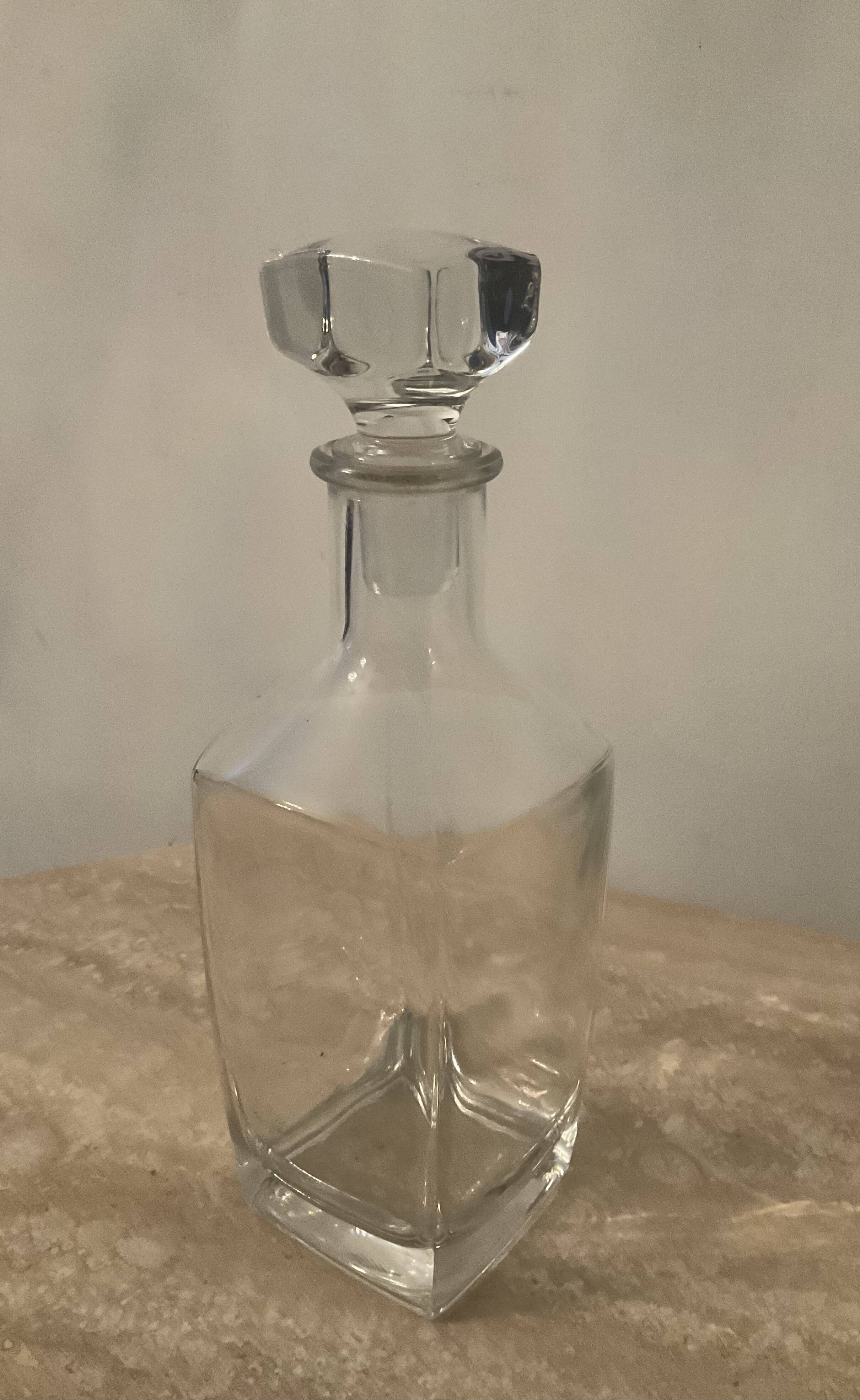 Vintage whiskey decanter