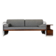 Bauhaus tubular steel sofa restored by Robert Slezak, 1930s.