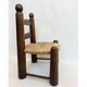 Brutalist chair by Charles Dudouyt