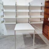 Wall shelf with desk by Dieter Rams for Vitsoe