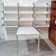 Wall shelf with desk by Dieter Rams for Vitsoe