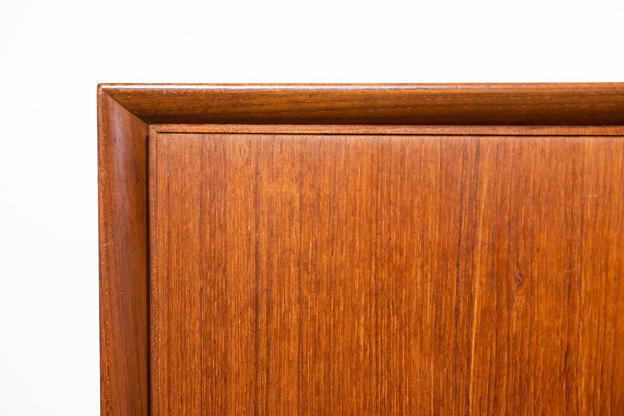 Sideboard in teak with drawers and 3 doors, 1960s