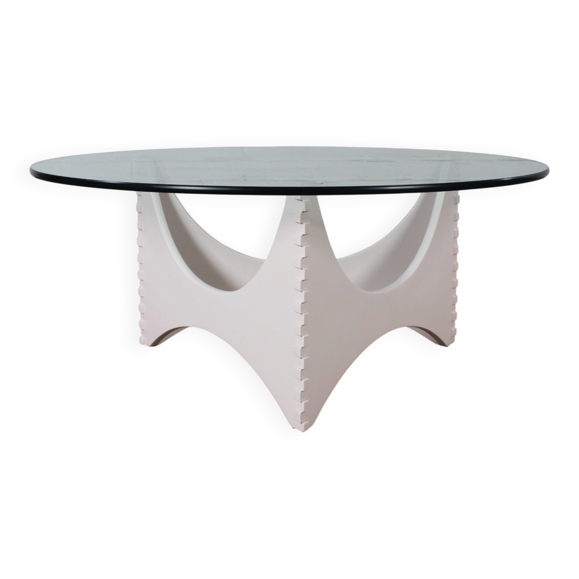 Table basse Vintage Space Age Design des années 70