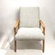 pair of 60s chairs retaped grey mottled