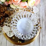 Openwork ceramic cup