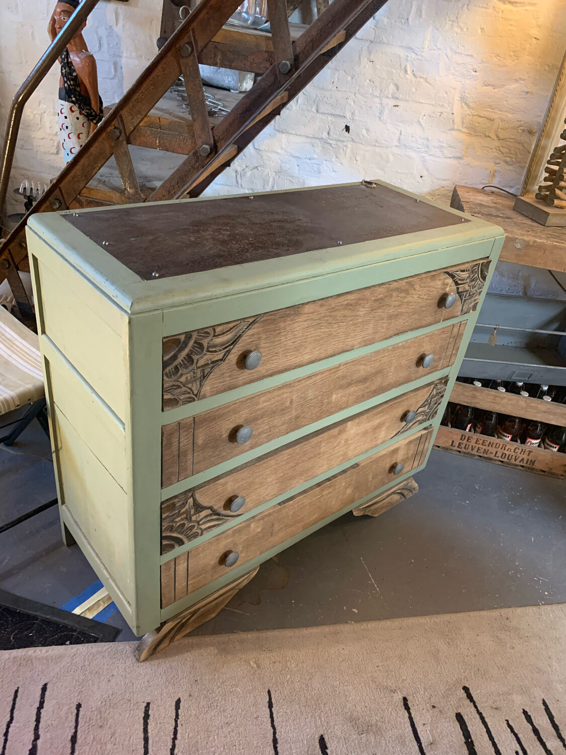 Art Deco chest of drawers