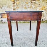 Farmhouse console, in walnut, Directoire, 18th century