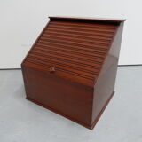 Antique mahogany filing cabinet