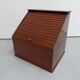 Antique mahogany filing cabinet