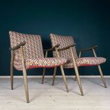 Mid-century Bobi armchair by Meblo, former Yugoslavia, 1960s, set of 2.