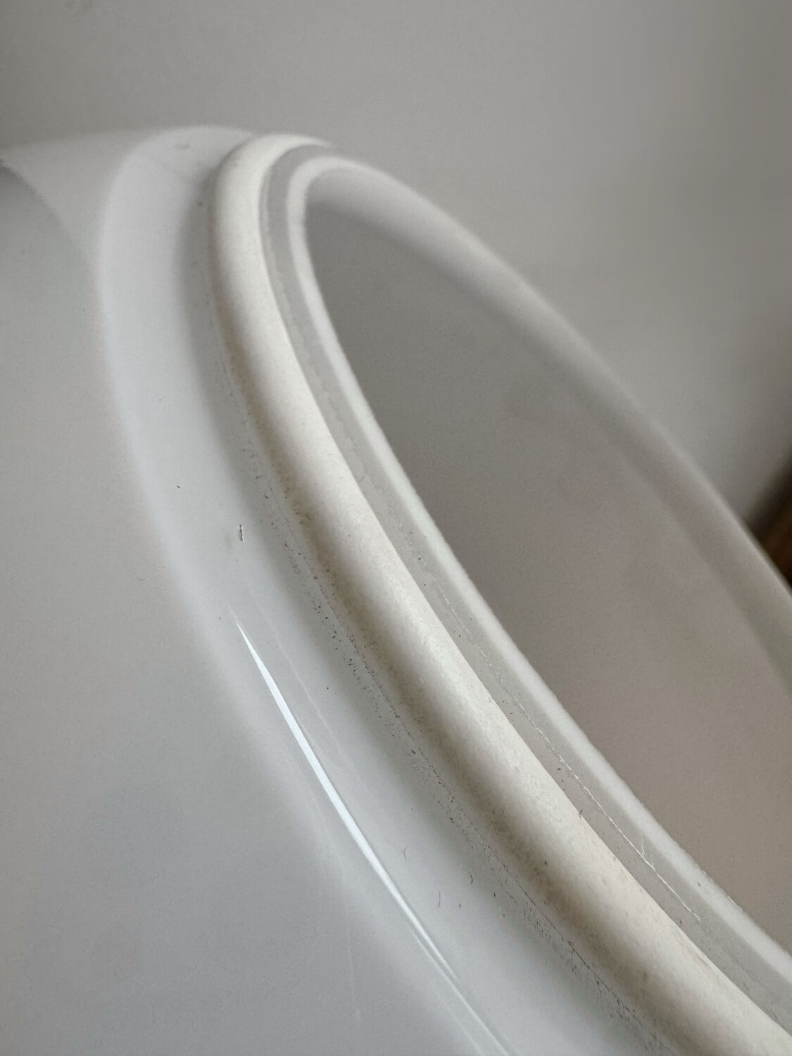 Lustre white opaline egg vintage Limburg