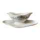 Old iron clay sauceboat