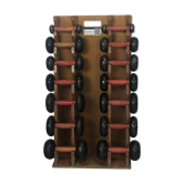 14 dumbbells