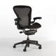 Chaise de bureau noire Herman Miller Original Chadwick & Stumpf Aeron B