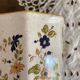Cache-pot in Moustiers earthenware hand-painted