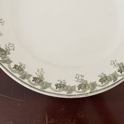 Round ironstone dish Moulin des Loups & Hamage Nord Violetta model