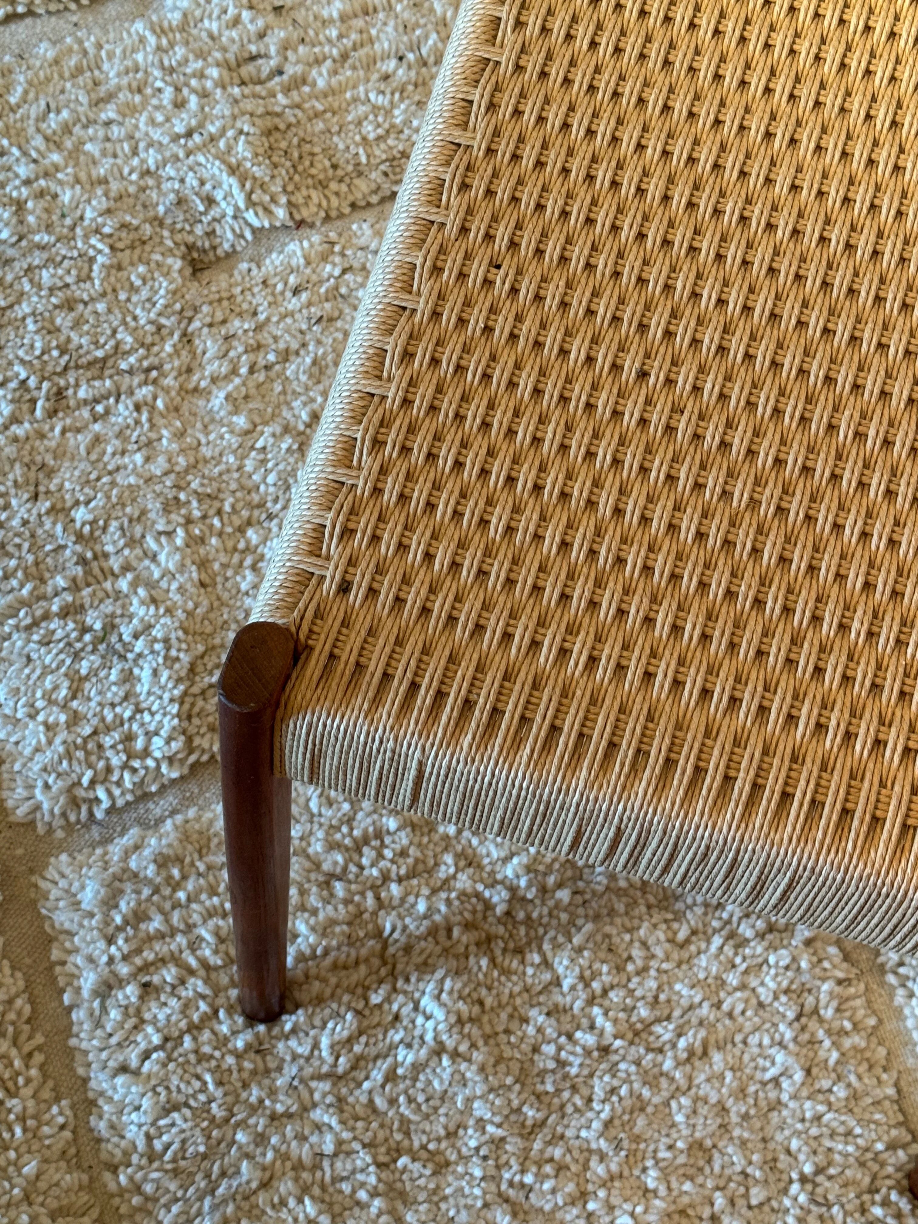 Vintage Scandinavian entrance bench "Aksel"