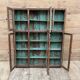 glass library in Burmese teak
