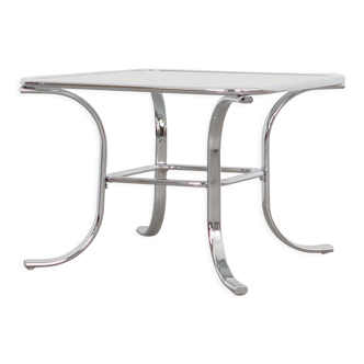 Table basse en verre, design danois, années 1970, Danemark