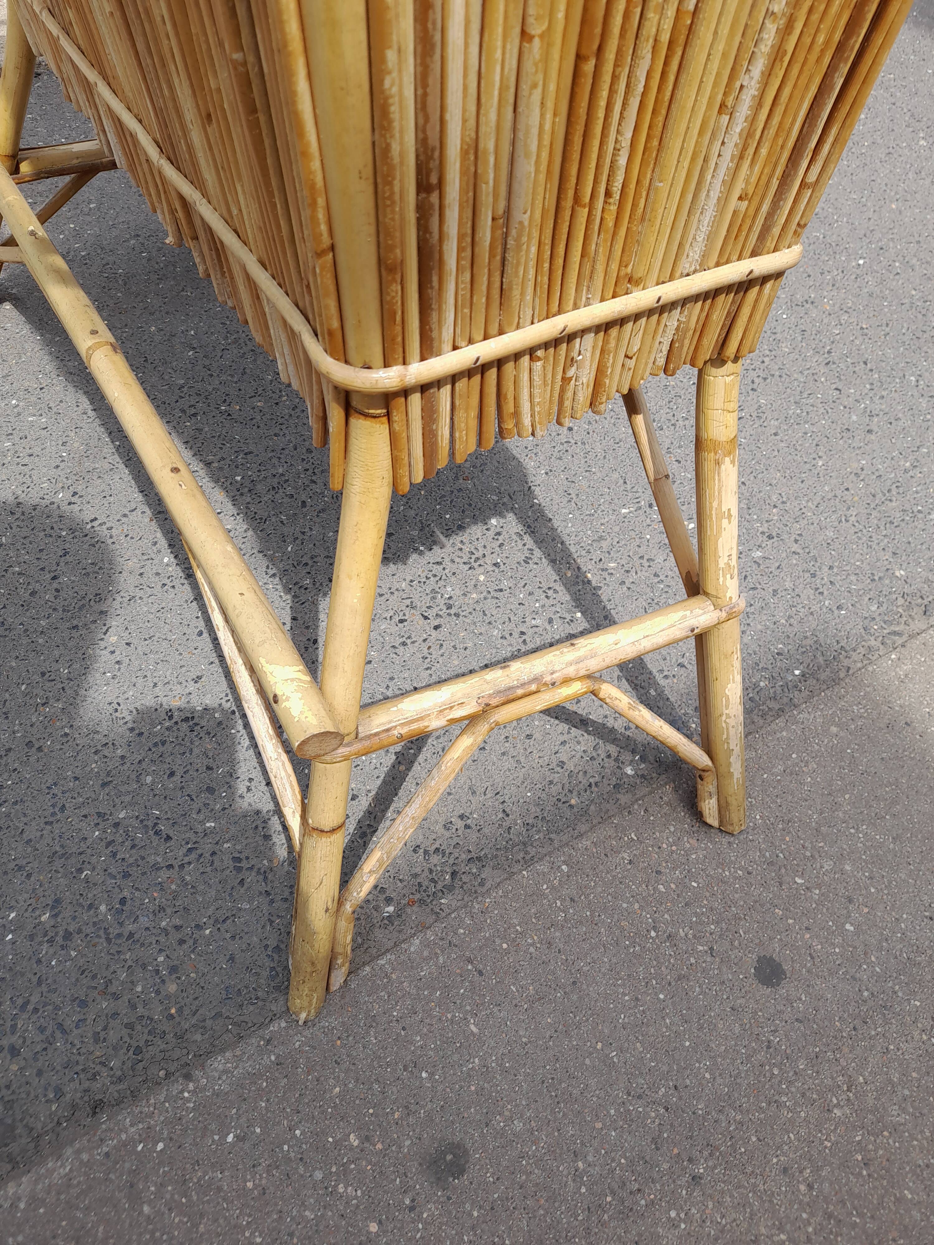 Rattan bar from the 60s