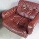 1970s Danish Brown Leather Chairs By Madsen & Schubell