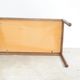 Vintage coffee table, mid-century modern wooden living room table, 1970s