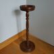 Turned wooden ashtray holder