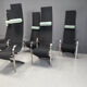 Postmodern King dining chairs by Belgochrom - set of 6