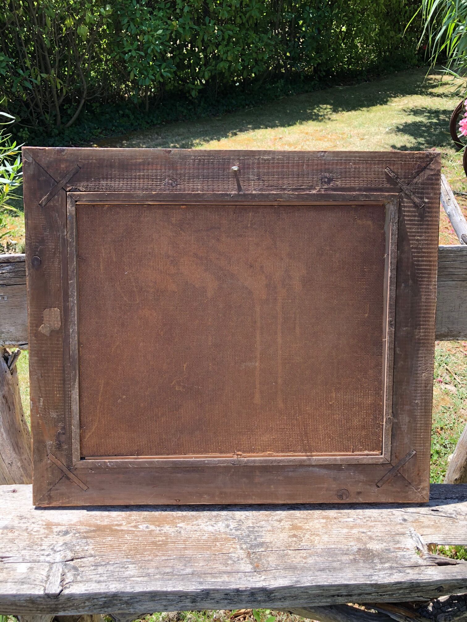 Painting signed Gence