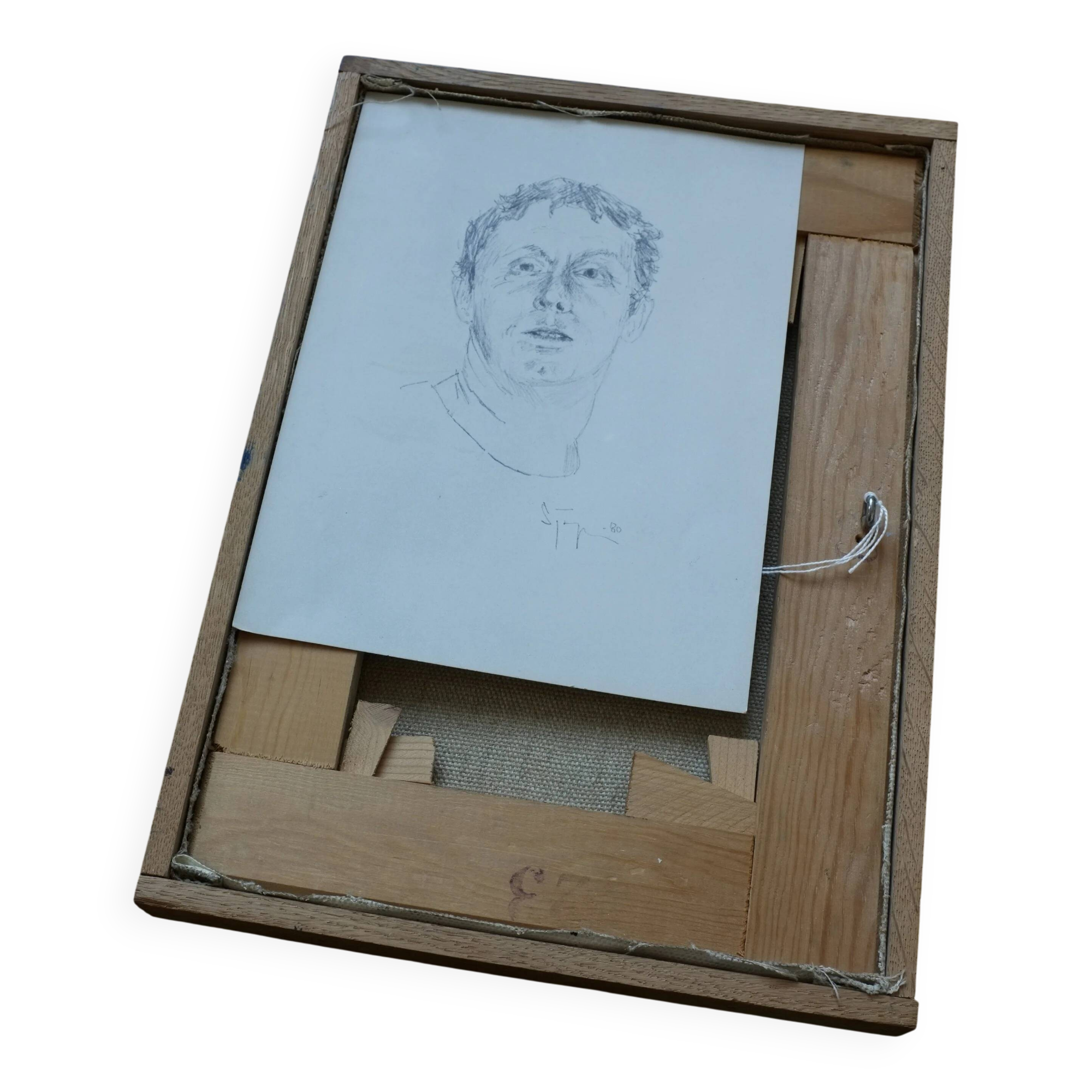 Lars Sjögren abstract oil painting | Sweden | 1965