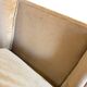 Vintage beige two-seater sofa with fringes