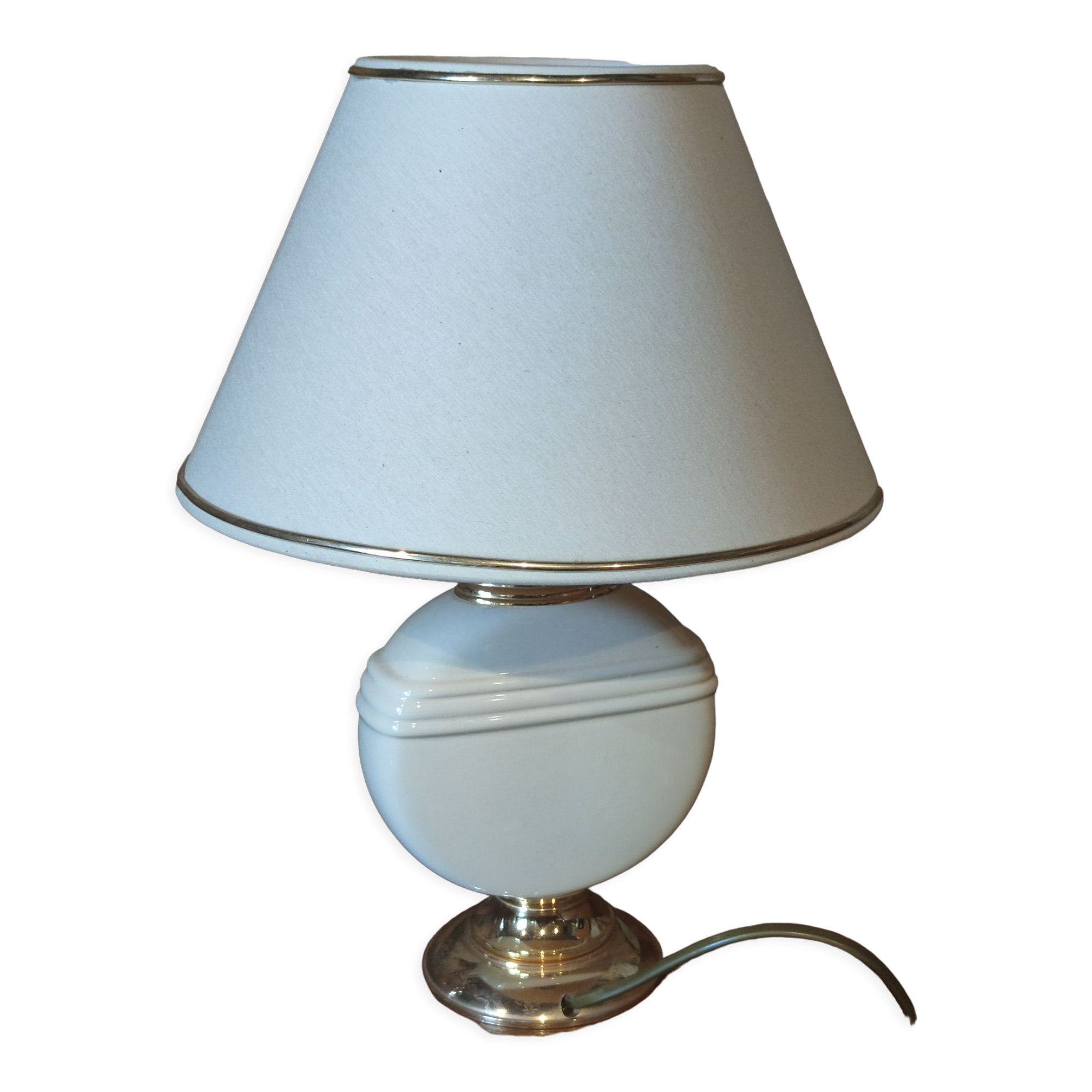 Beige lamp