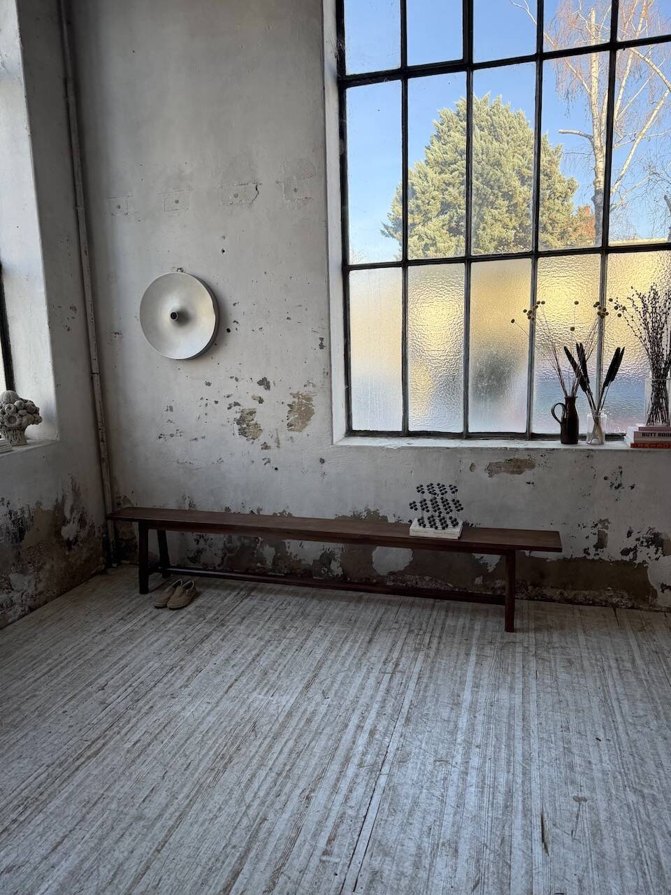 Oak farm bench 250cm