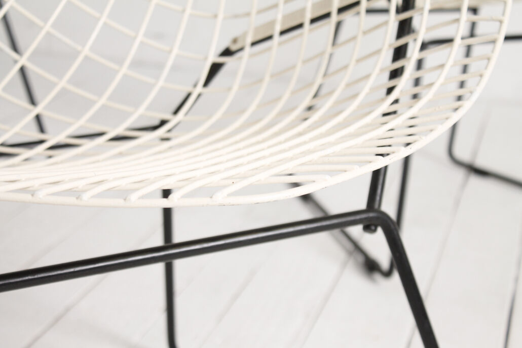 Set of 4 Diamond chairs by Harry Bertoia for Knoll International