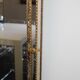 Large Venetian mirror with glazing beads and brass 110x60cm