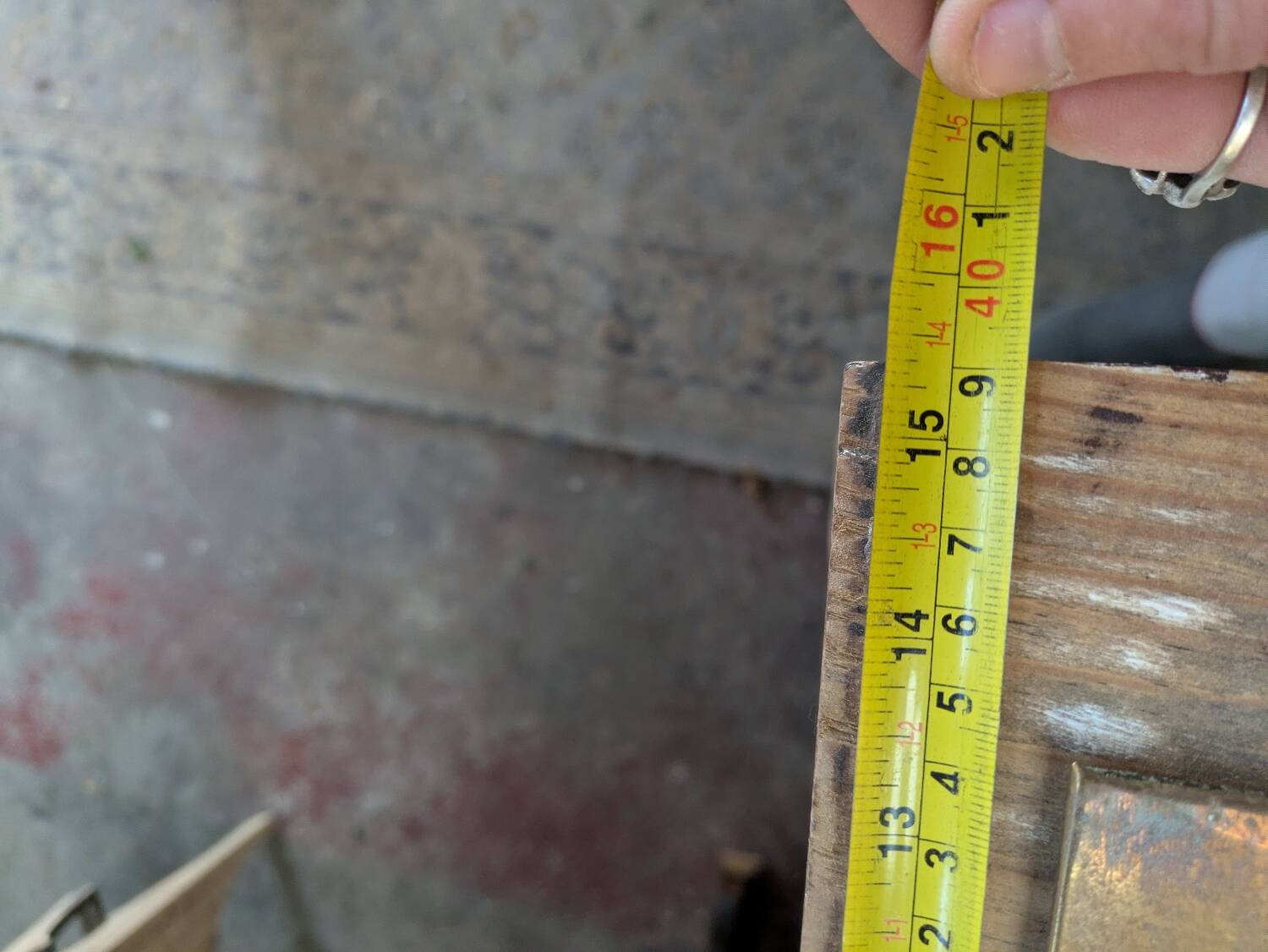 Patinated Parisian buffet