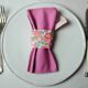6 hand-embroidered napkins