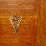 Vintage buffet in light and black oak