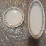 Set of 2 Limoges dishes