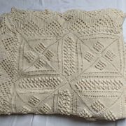 Couvre lit 2 personnes crochet fait main