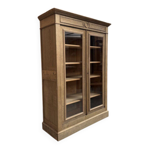 Vitrine en chêne fin