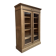 Showcase in oak from the late 19th century.