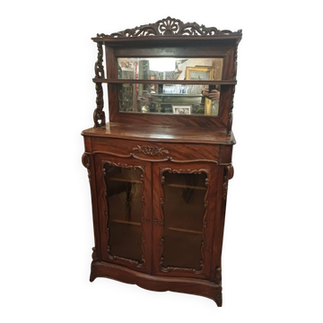 Petit meuble en acajou époque Napoléon 3, dans son jus 19 eme