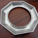 French stainless steel caviar bowl by Jean Couzon, 1970s